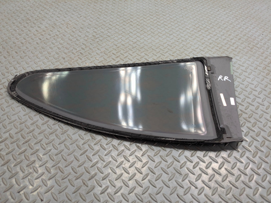 2014 - 2016 BMW 228I OEM QUARTER WINDOW GLASS WITH PRIVACY TINT REAR RIGHT SIDE