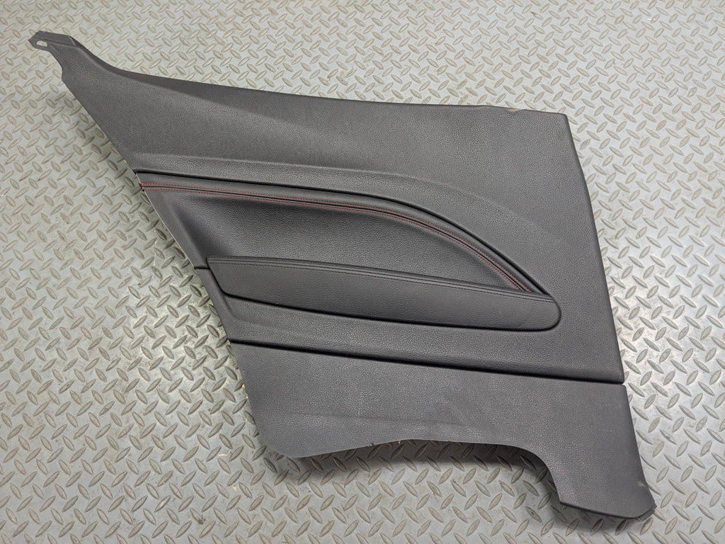 2014 - 2016 BMW 228I OEM INTERIOR QUARTER PANEL TRIM COVER REAR LEFT SIDE BLACK
