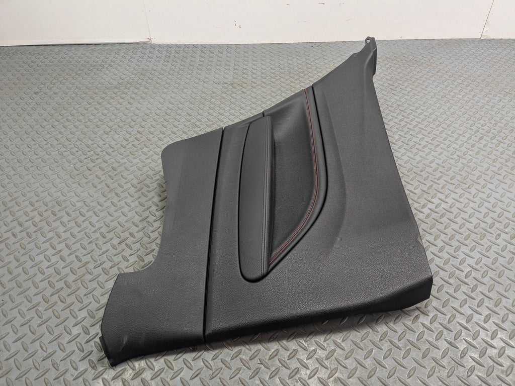 2014 - 2016 BMW 228I OEM INTERIOR QUARTER PANEL TRIM COVER REAR LEFT SIDE BLACK