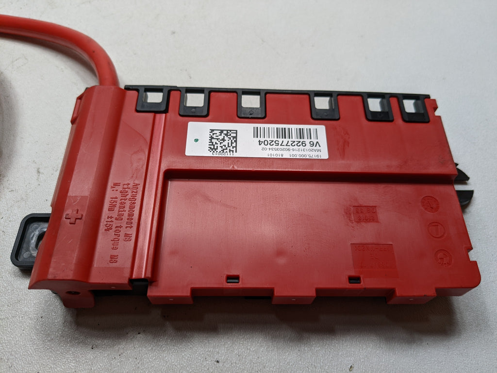 2014 - 2016 BMW 228I OEM BATTERY FUSE BOX WITH POSITIVE BATTERY TERMINAL CABLE
