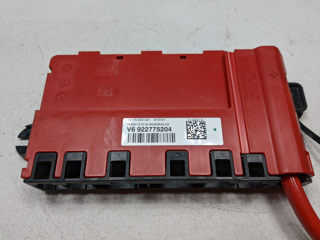2014 - 2016 BMW 228I OEM BATTERY FUSE BOX WITH POSITIVE BATTERY TERMINAL CABLE