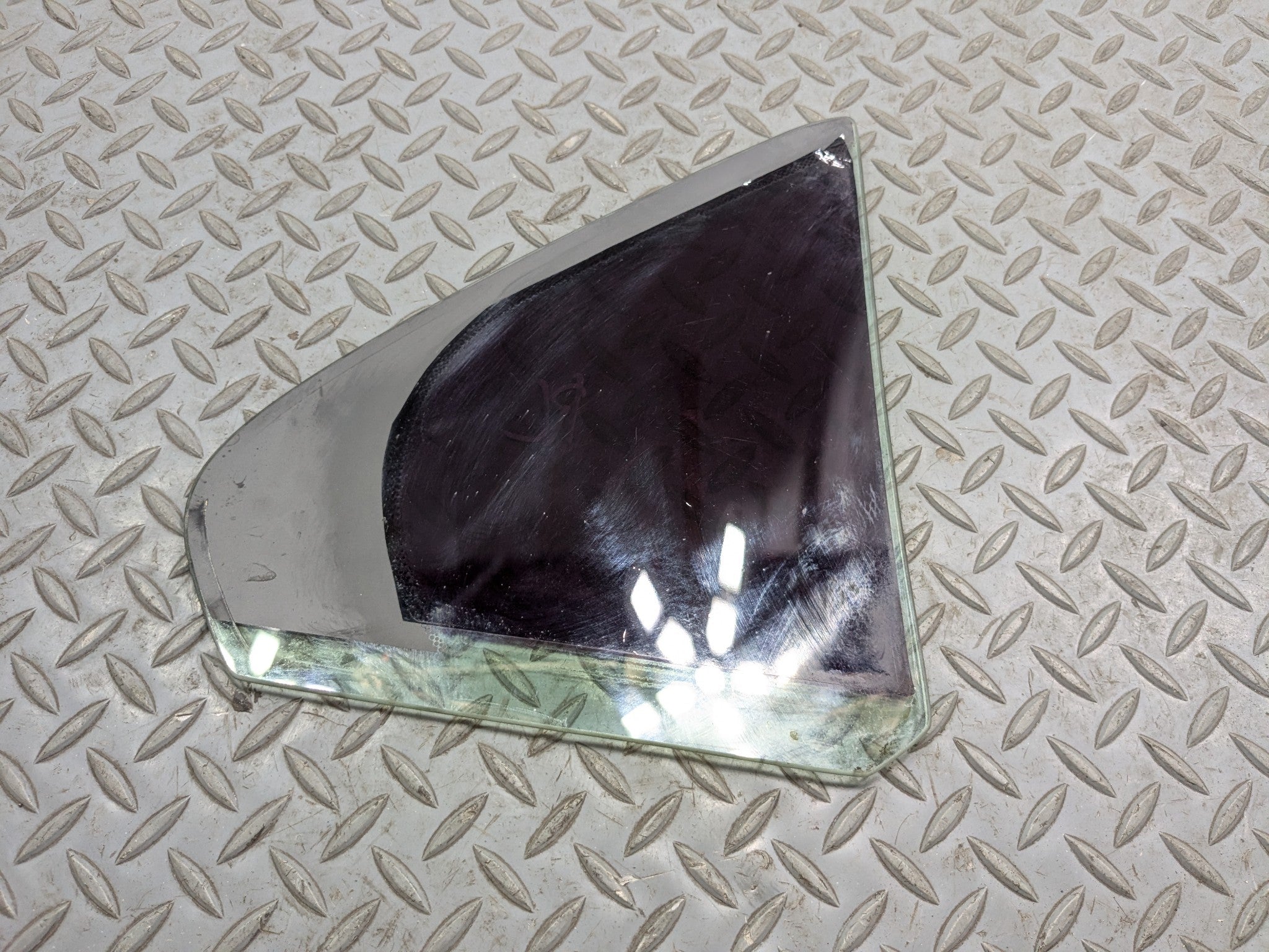 2004 - 2008 ACURA TSX OEM REAR VENT GLASS DRIVER LEFT WITH BLACK TINT