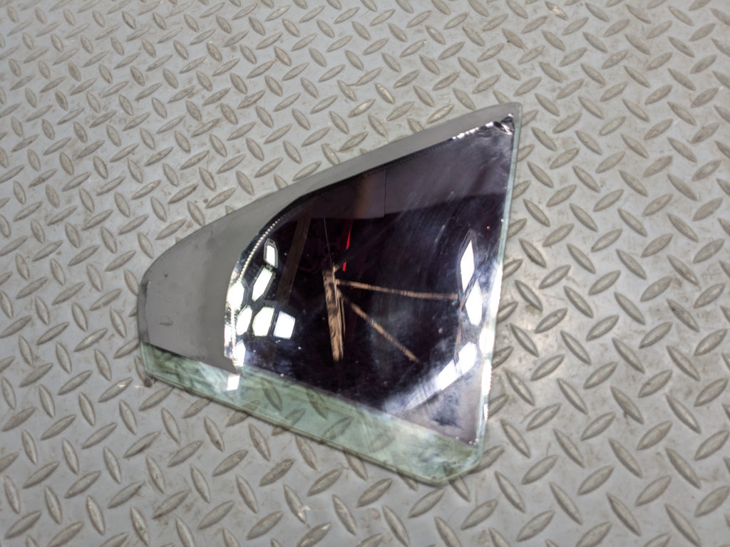 2004 - 2008 ACURA TSX OEM REAR VENT GLASS DRIVER LEFT WITH BLACK TINT