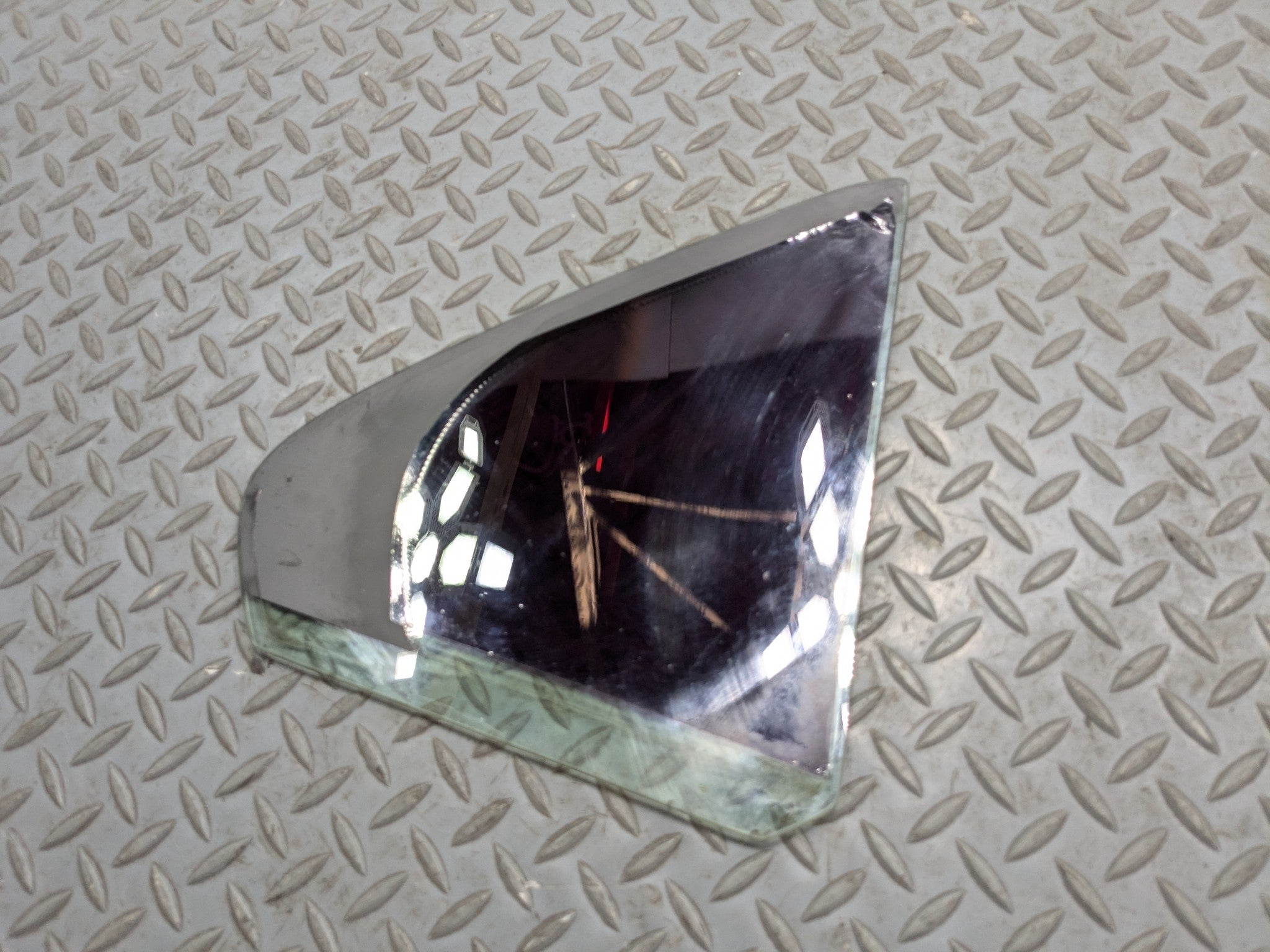 2004 - 2008 ACURA TSX OEM REAR VENT GLASS DRIVER LEFT WITH BLACK TINT