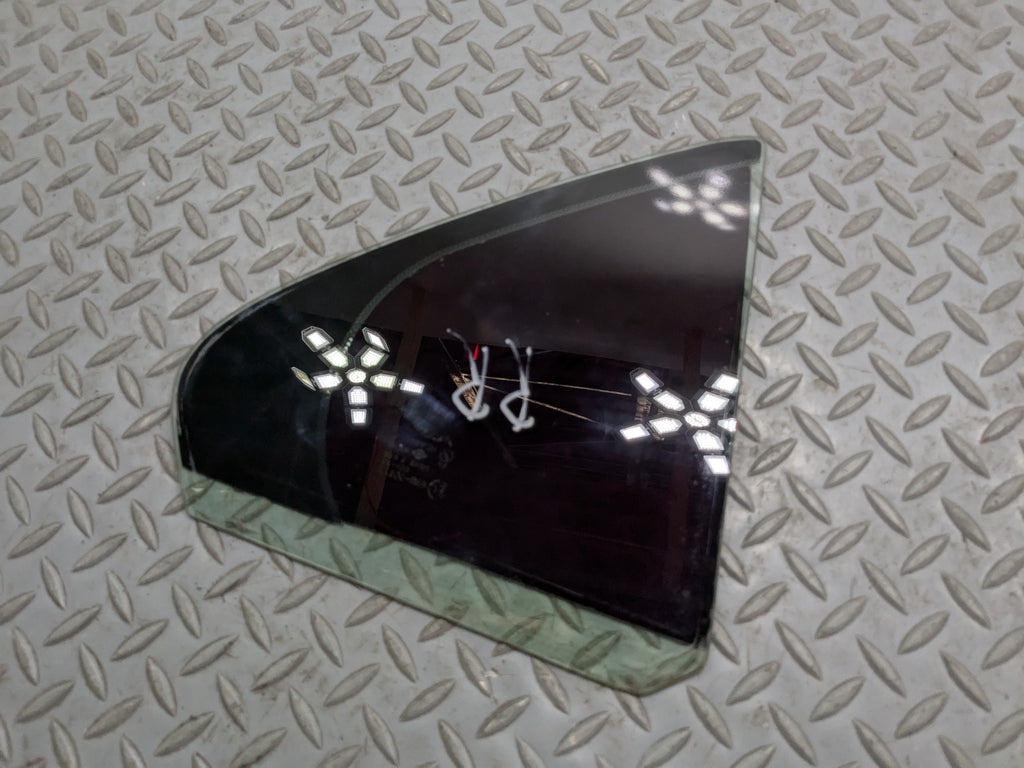 2004 - 2008 ACURA TSX OEM REAR VENT GLASS PASSENGER RIGHT WITH BLACK TINT