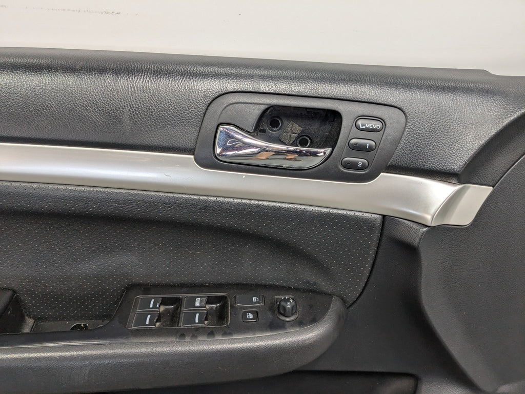 2004 - 2008 ACURA TSX OEM DOOR TRIM PANEL INTERIOR FRONT LEFT DRIVER SIDE BLACK