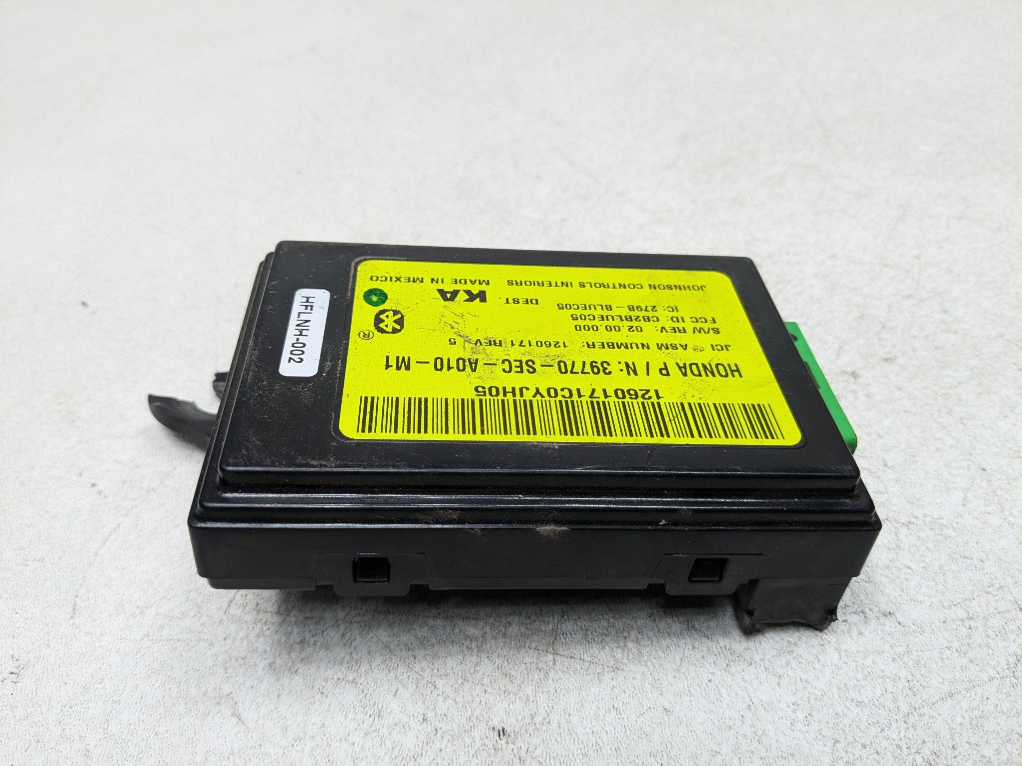 2004 - 2008 ACURA TSX OEM BLUETOOTH COMPUTER CONTROL MODULE UNIT