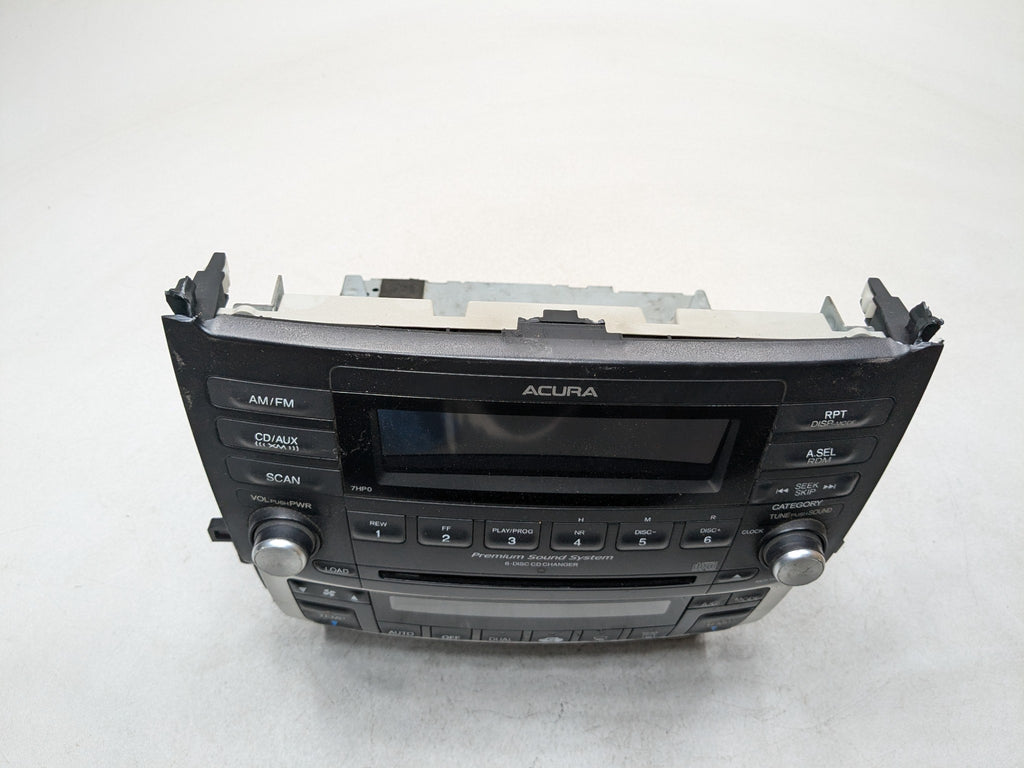 04 - 08 ACURA TSX OEM RADIO 6 DISC CD CHANGER PLAYER STEREO AND CLIMATE CONTROL