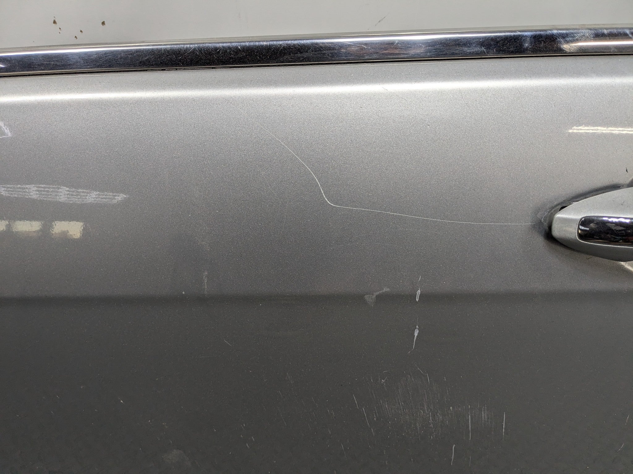 04 - 08 ACURA TSX OEM DOOR SHELL PANEL METALLIC SILVER FRONT LEFT DRIVER SIDE