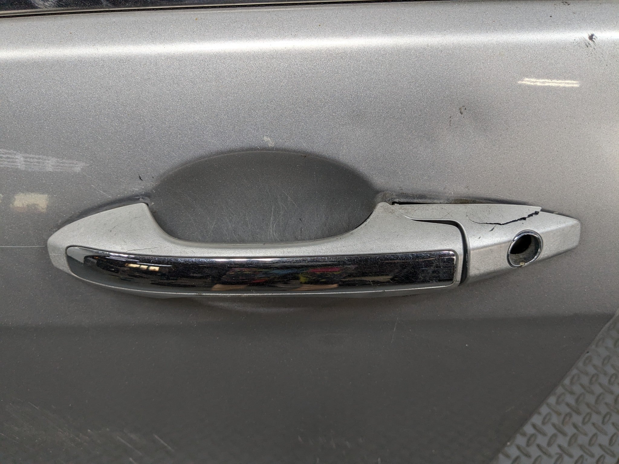 04 - 08 ACURA TSX OEM DOOR SHELL PANEL METALLIC SILVER FRONT LEFT DRIVER SIDE