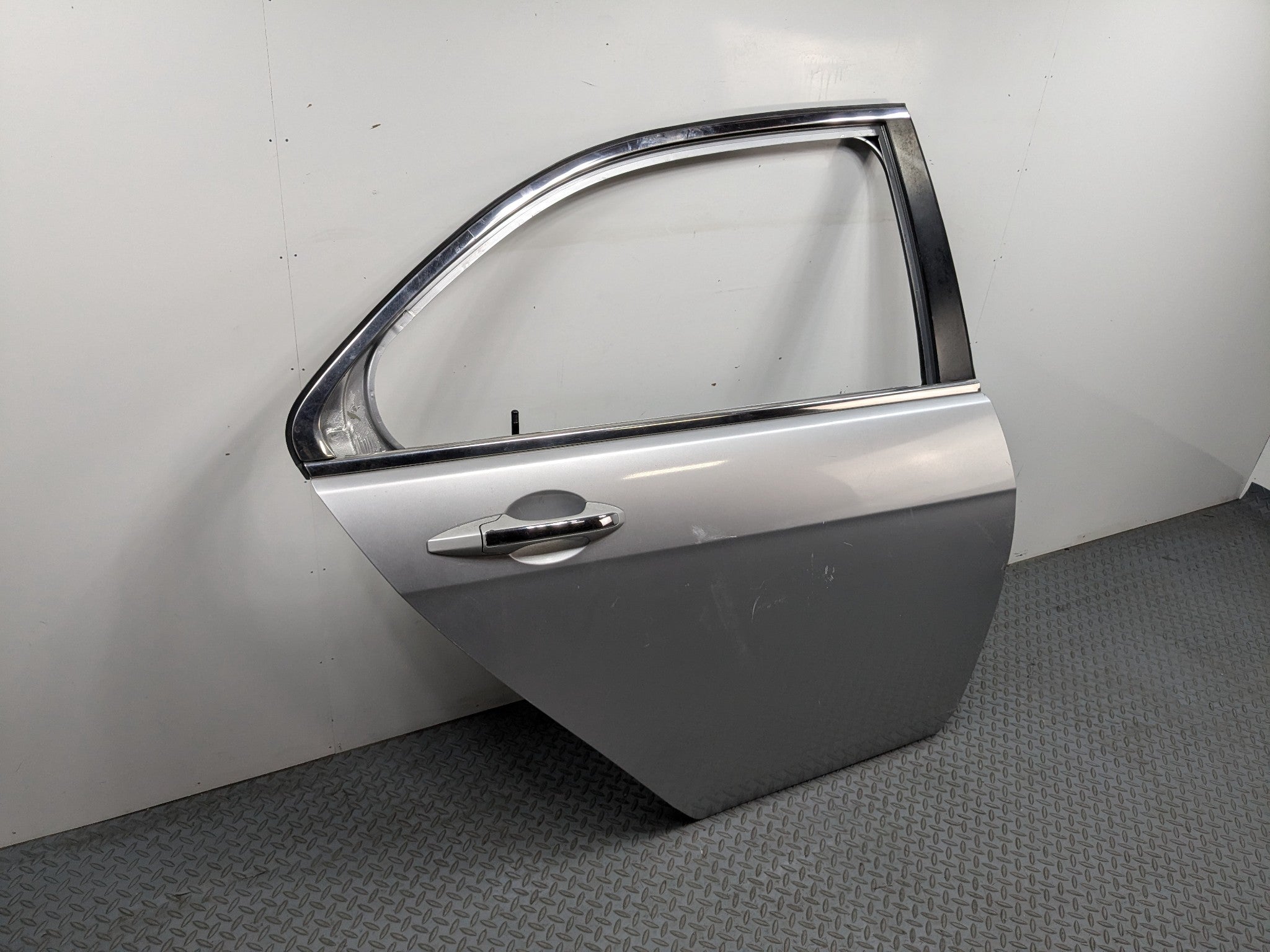 2004 - 2008 ACURA TSX OEM DOOR SHELL PANEL METALLIC SILVER REAR RIGHT SIDE