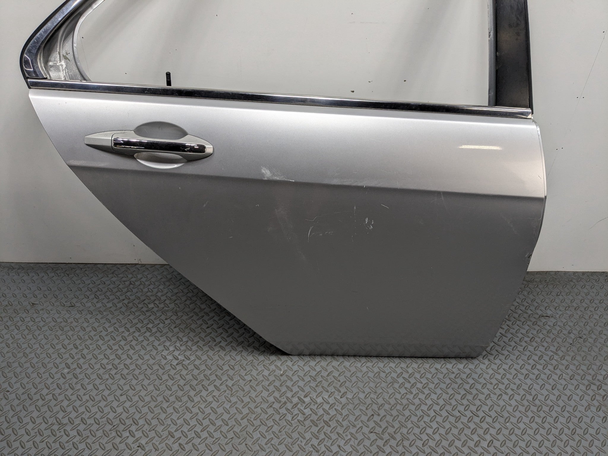 2004 - 2008 ACURA TSX OEM DOOR SHELL PANEL METALLIC SILVER REAR RIGHT SIDE