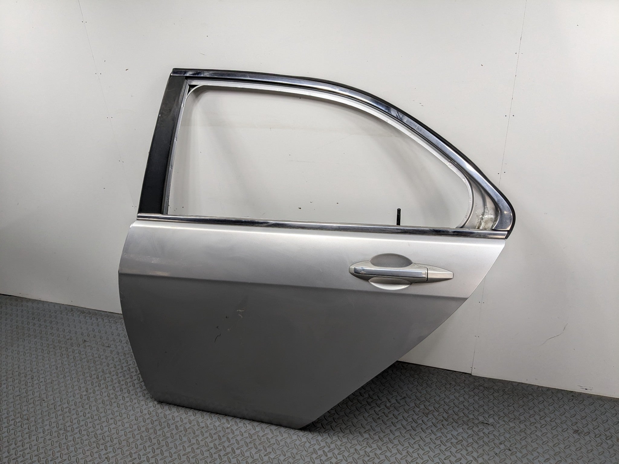 2004 - 2008 ACURA TSX OEM DOOR SHELL PANEL SILVER METALLIC REAR LEFT DRIVER SIDE