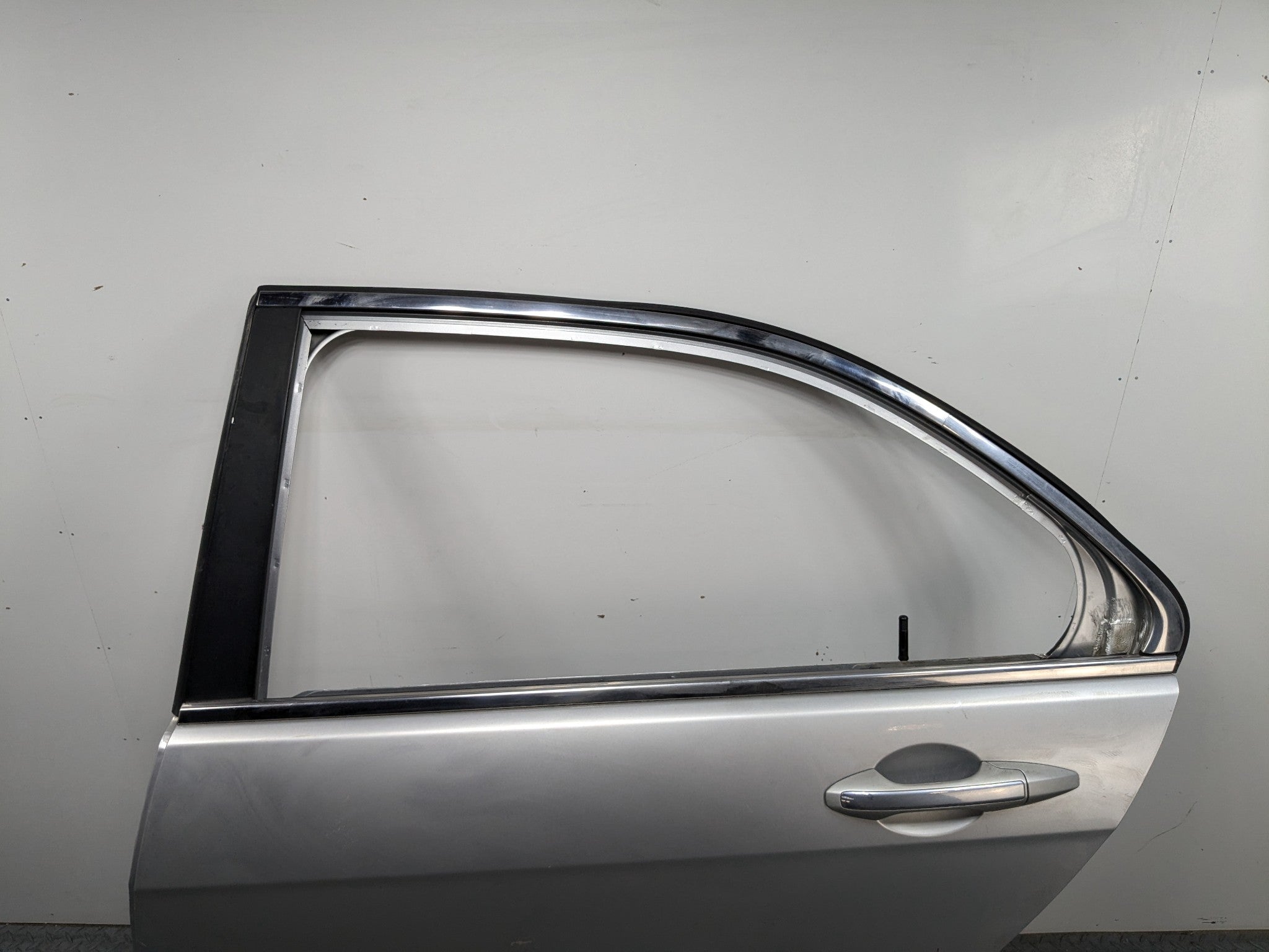 2004 - 2008 ACURA TSX OEM DOOR SHELL PANEL SILVER METALLIC REAR LEFT DRIVER SIDE