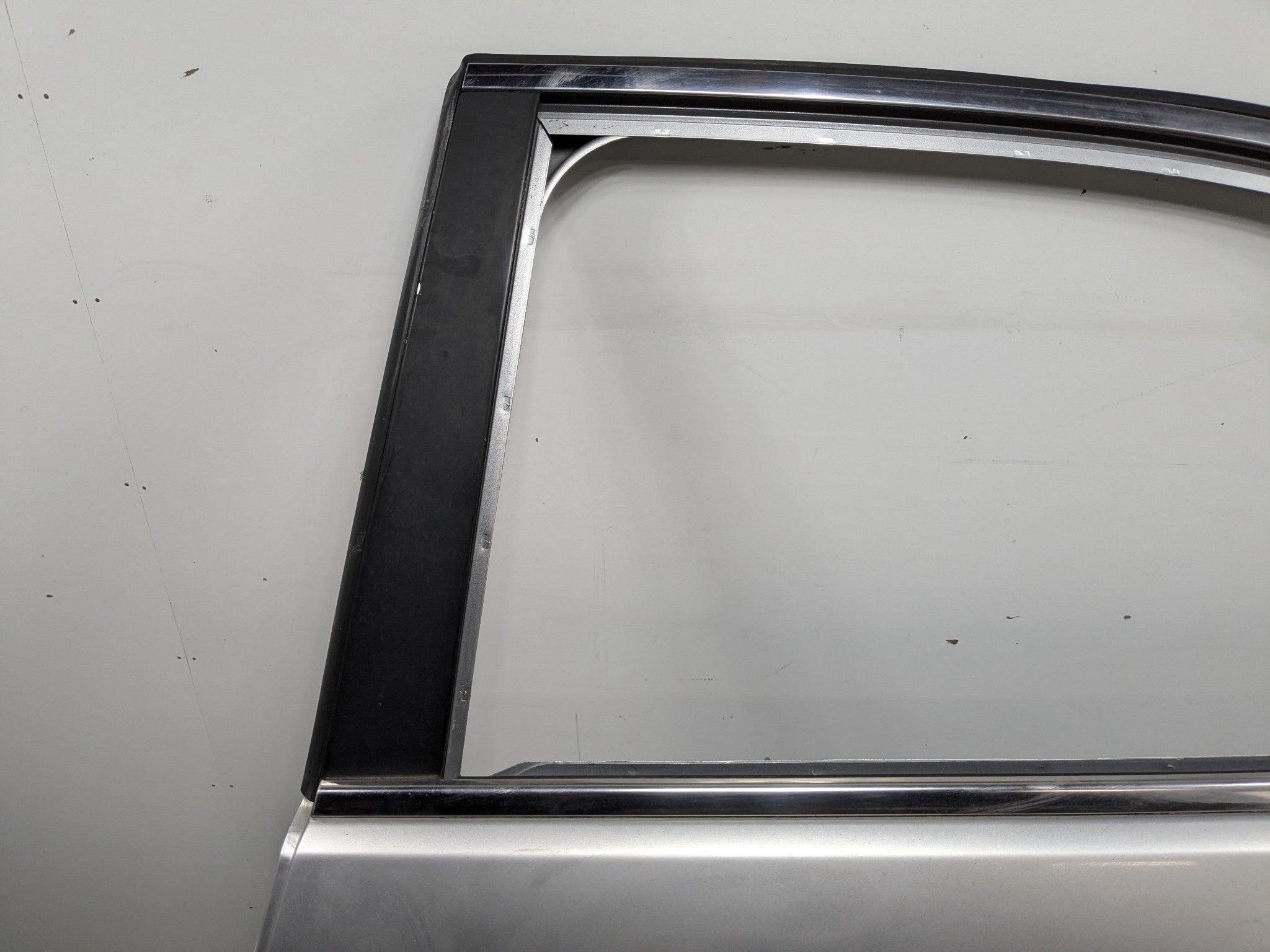 2004 - 2008 ACURA TSX OEM DOOR SHELL PANEL SILVER METALLIC REAR LEFT DRIVER SIDE