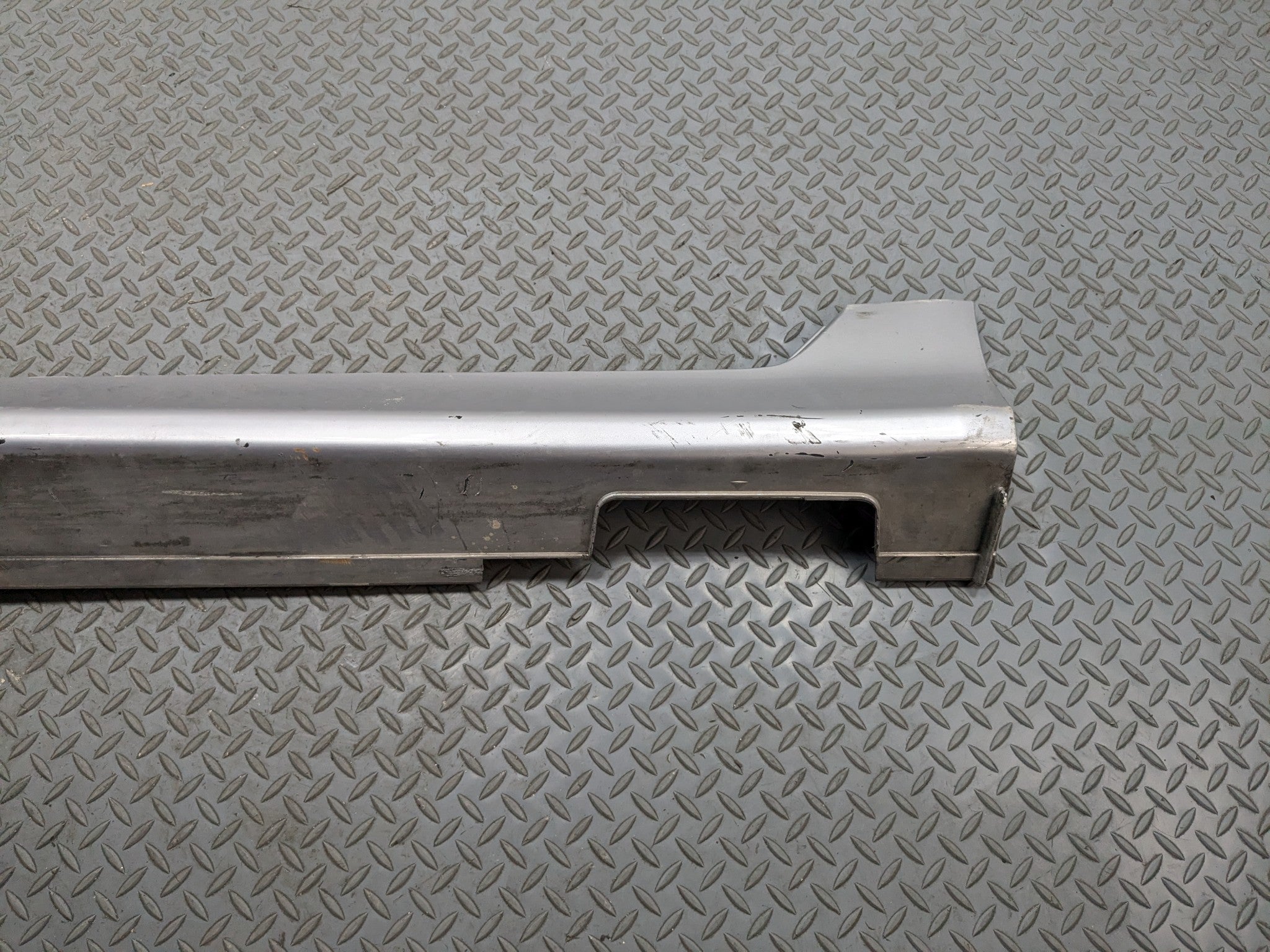 04 - 08 ACURA TSX OEM ROCKER MOLDING SKIRT TRIM PANEL METALLIC SILVER LEFT SIDE