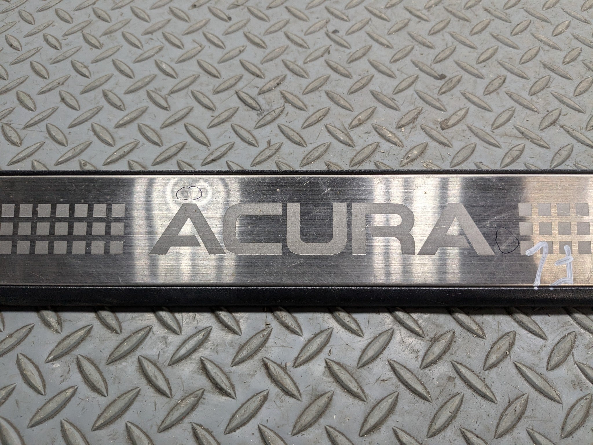2004 - 2008 ACURA TSX OEM DOOR SCUFF SILL PLATE TRIM FRONT LEFT DRIVER SIDE