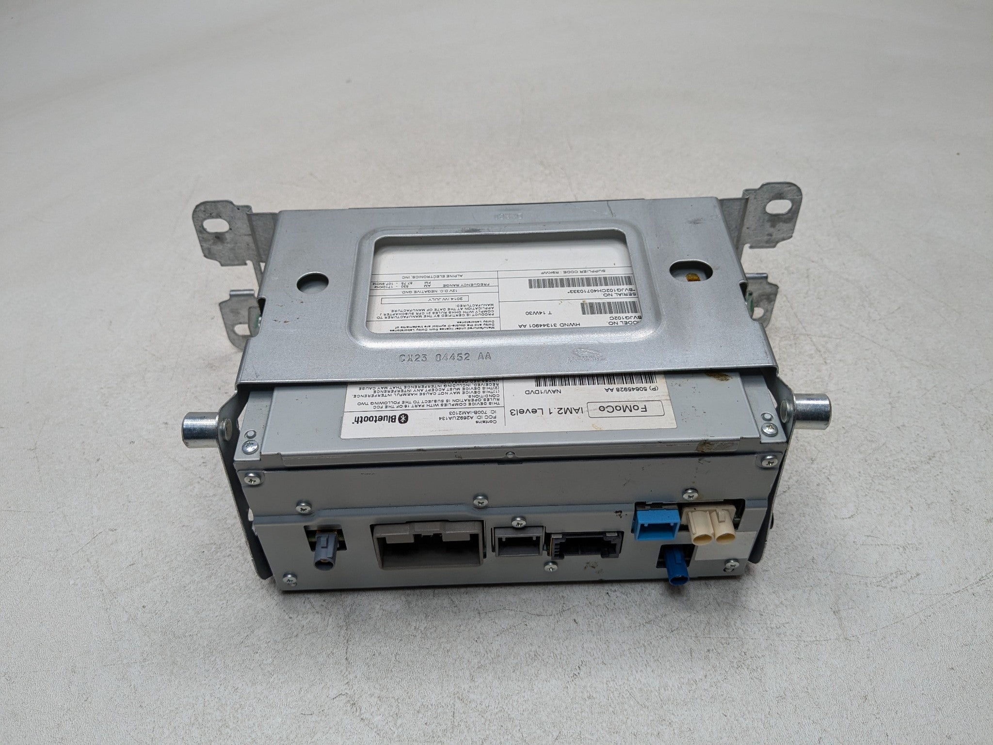 2015 - 2019 JAGUAR XF OEM RADIO RECEIVER AUDIO STEREO AM FM CD PLAYER