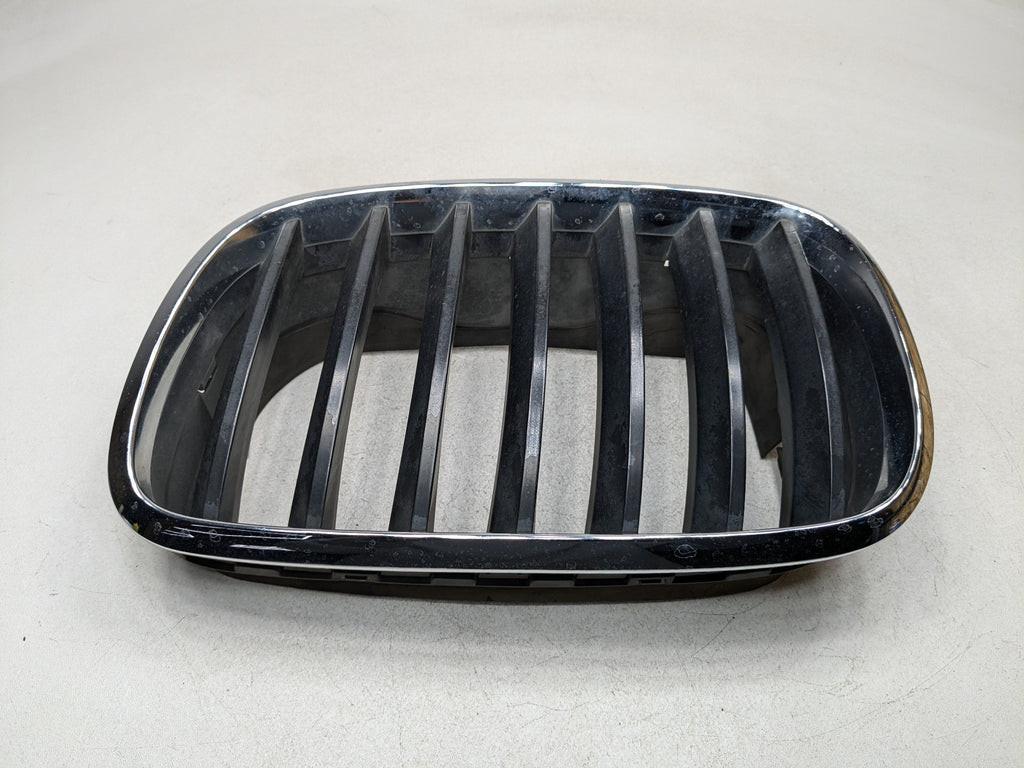 07 - 10 BMW X5 OEM GRILLE HOOD BLACK AND CHROME FINISH FRONT LEFT DRIVER SIDE