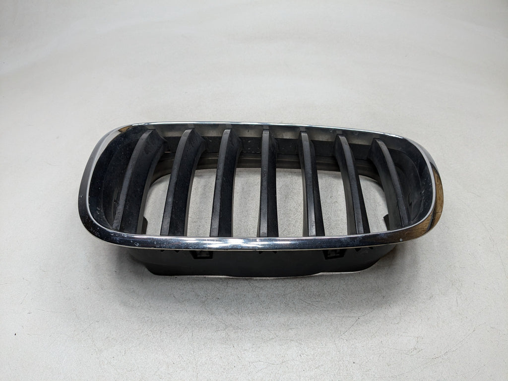 07 - 10 BMW X5 OEM GRILLE HOOD BLACK AND CHROME FINISH FRONT LEFT DRIVER SIDE