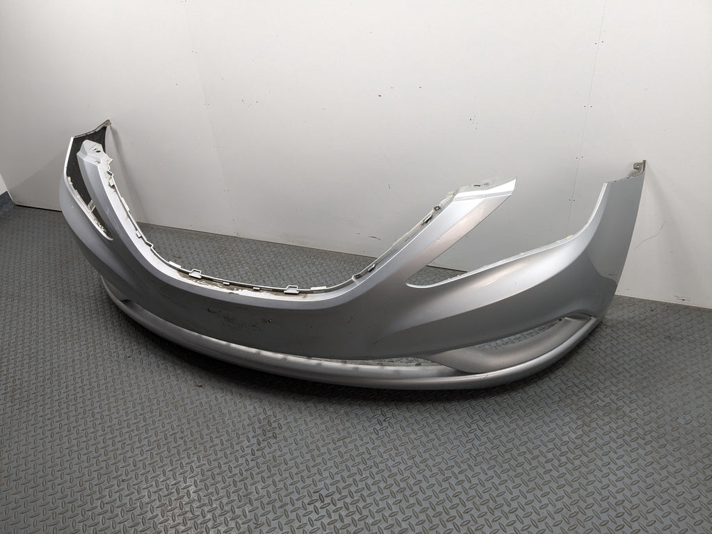 2011 - 2013 HYUNDAI SONATA OEM FRONT BUMPER COVER PANEL ASSEMBLY RADIANT SILVER