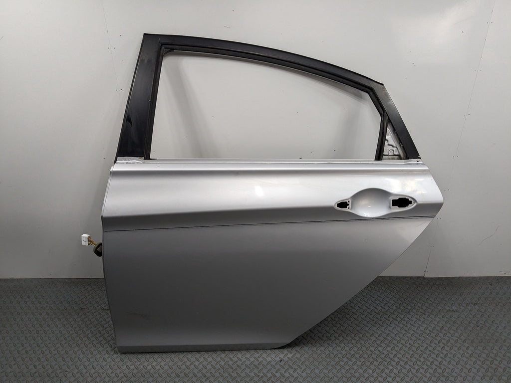 11-13 HYUNDAI SONATA OEM DOOR SHELL PANEL RADIANT SILVER REAR LEFT DRIVER SIDE