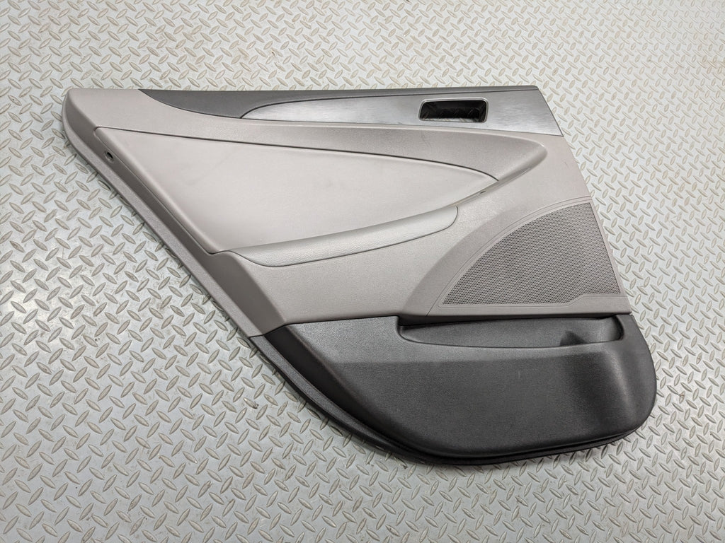 2011 - 2013 HYUNDAI SONATA OEM INTERIOR DOOR TRIM PANEL REAR LEFT DRIVER SIDE