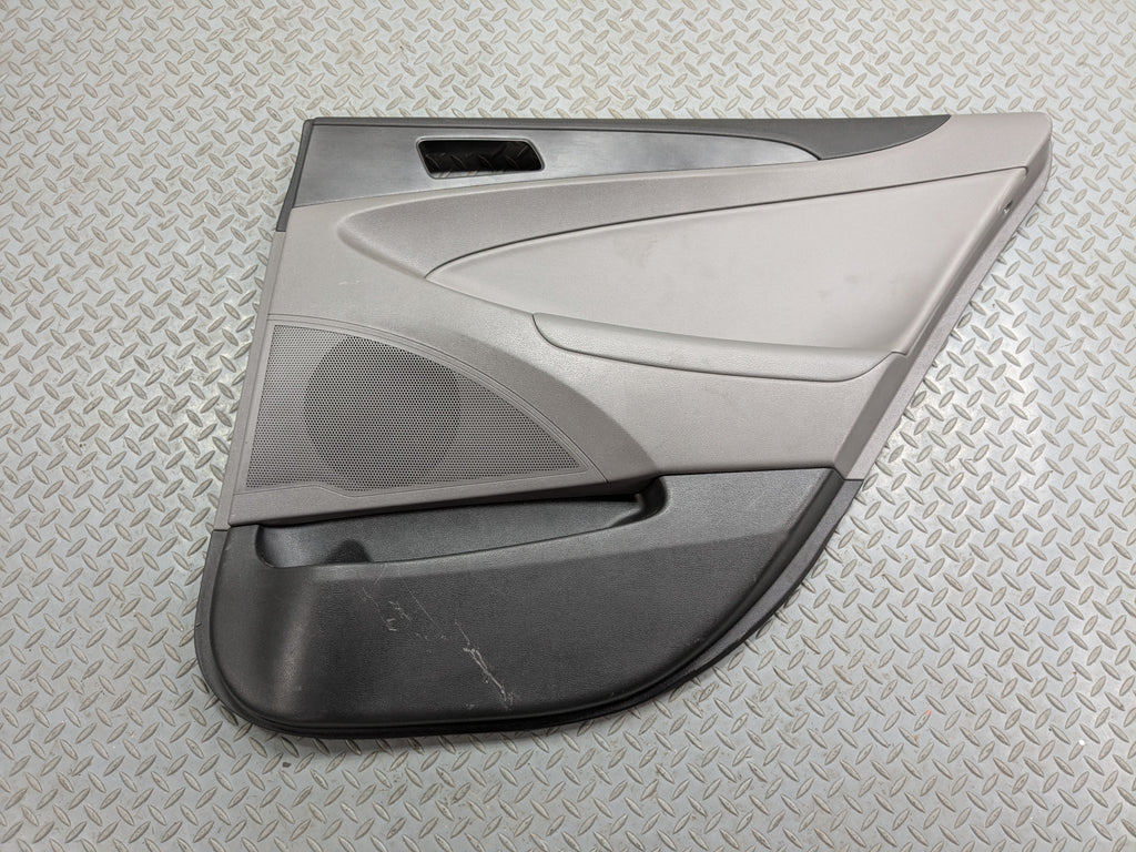 11 - 13 HYUNDAI SONATA OEM INTERIOR DOOR TRIM PANEL REAR RIGHT PASSENGER SIDE