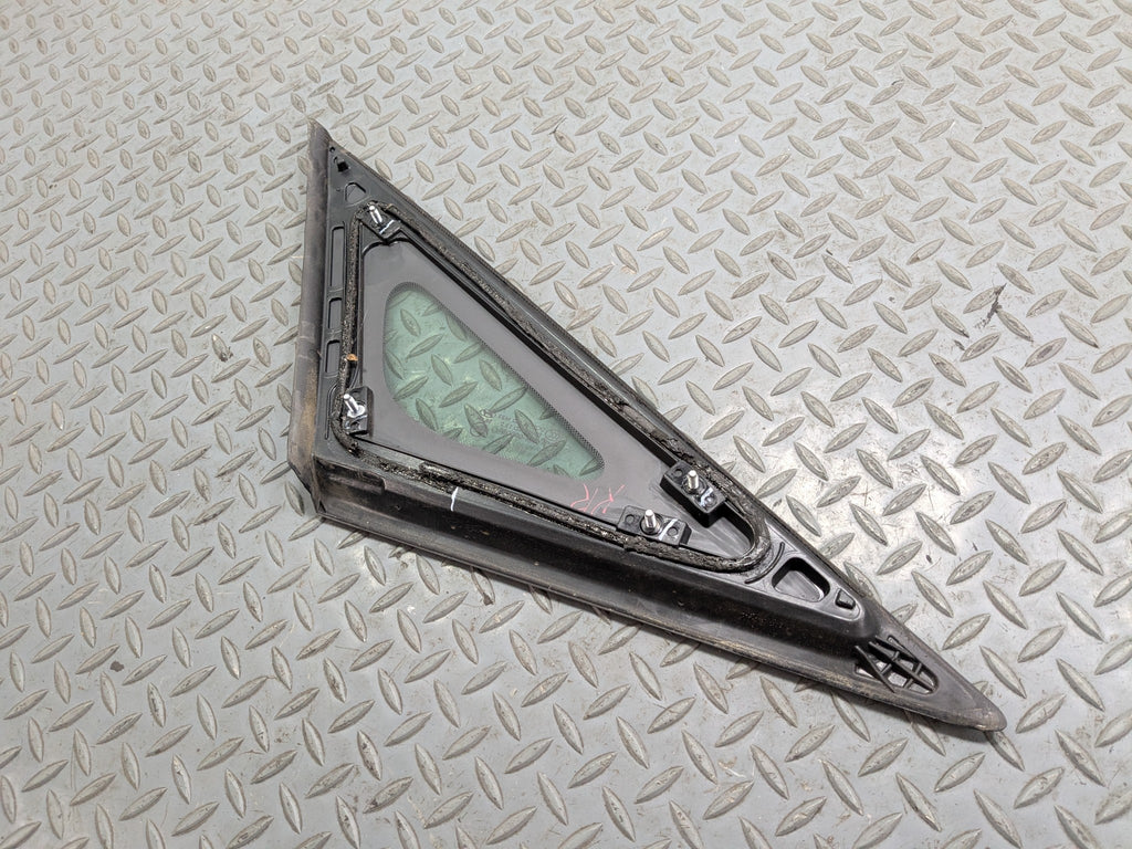 11 - 13 HYUNDAI SONATA OEM QUARTER GLASS WITH CHROME STRIP REAR PASSENGERS RIGHT