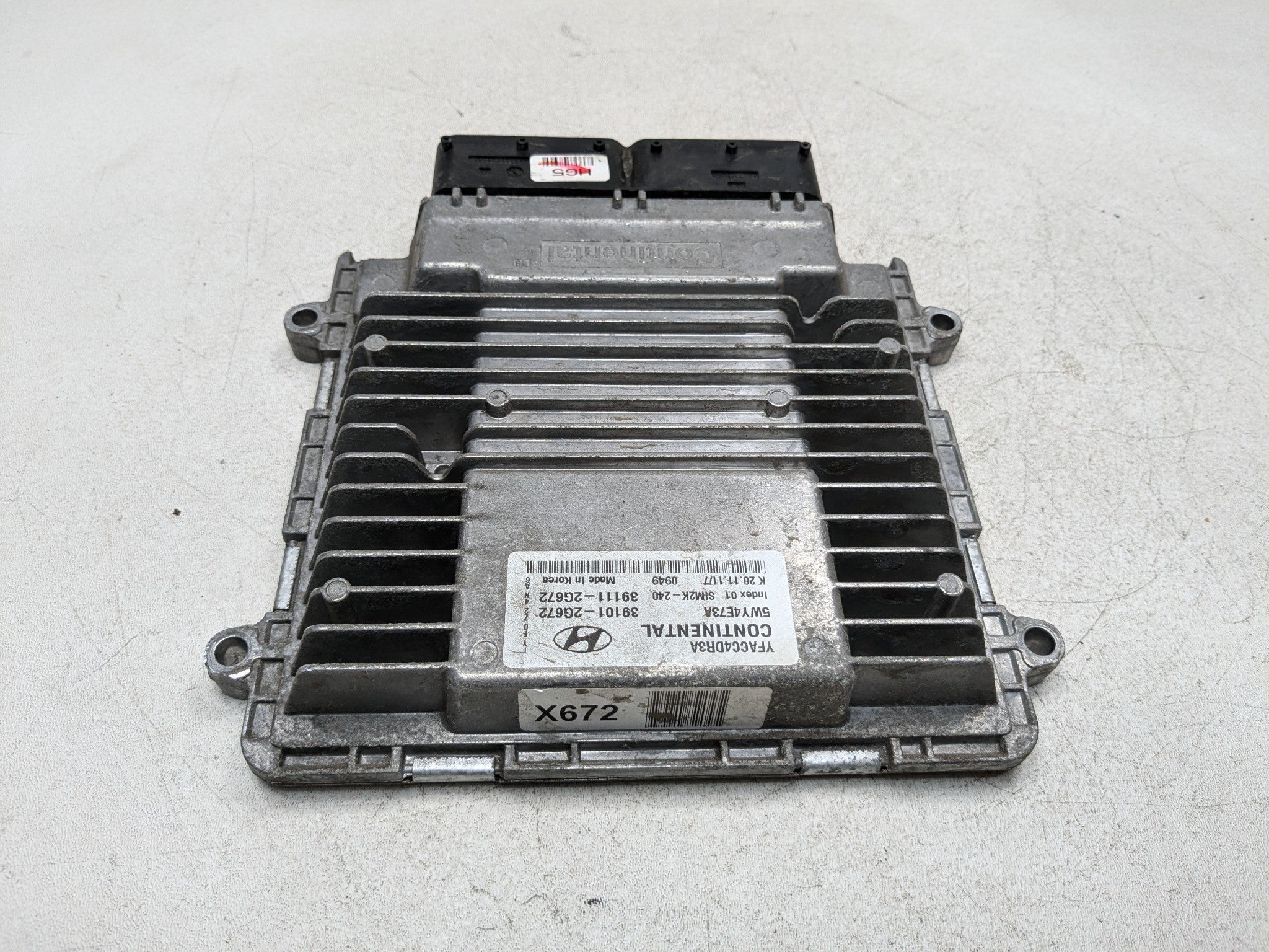 2011 - 2013 HYUNDAI SONATA OEM ECU ECM ENGINE BRAIN BOX COMPUTER CONTROL MODULE