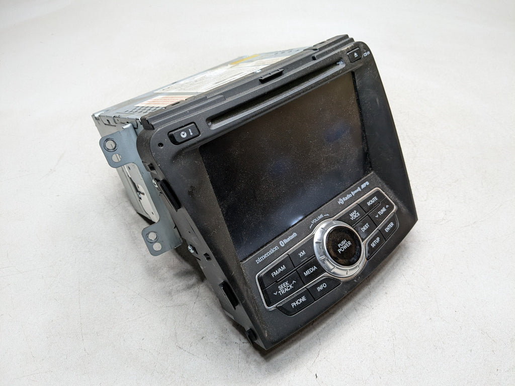 2011 - 2013 HYUNDAI SONATA OEM AM FM CD NAVIGATION RADIO PLAYER DISPLAY SCREEN