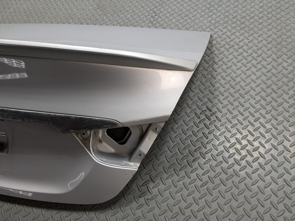 11-13 HYUNDAI SONATA OEM REAR TRUNK LID DECKLID PANEL WITH EMBLEM RADIANT SILVER