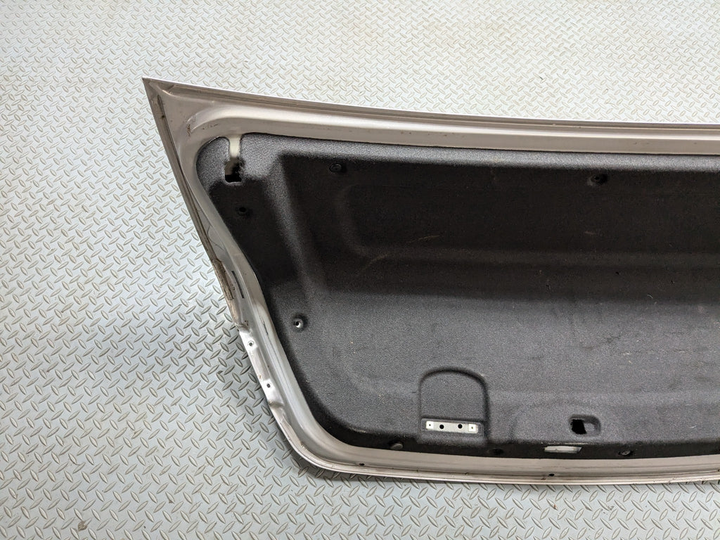 11-13 HYUNDAI SONATA OEM REAR TRUNK LID DECKLID PANEL WITH EMBLEM RADIANT SILVER