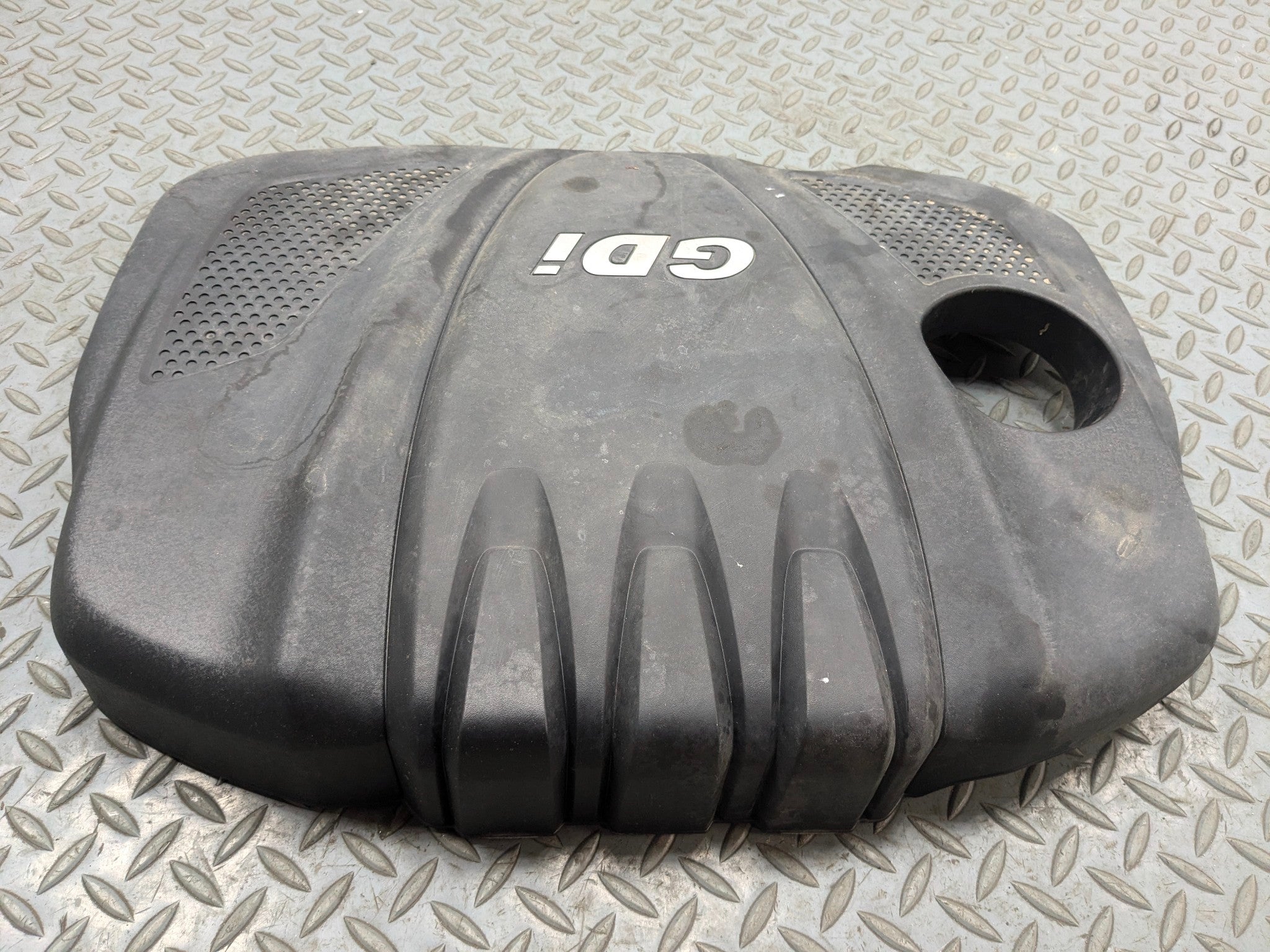 2011 - 2013 HYUNDAI SONATA OEM ENGINE COVER SHIELD LID PANEL BLACK 2.4L