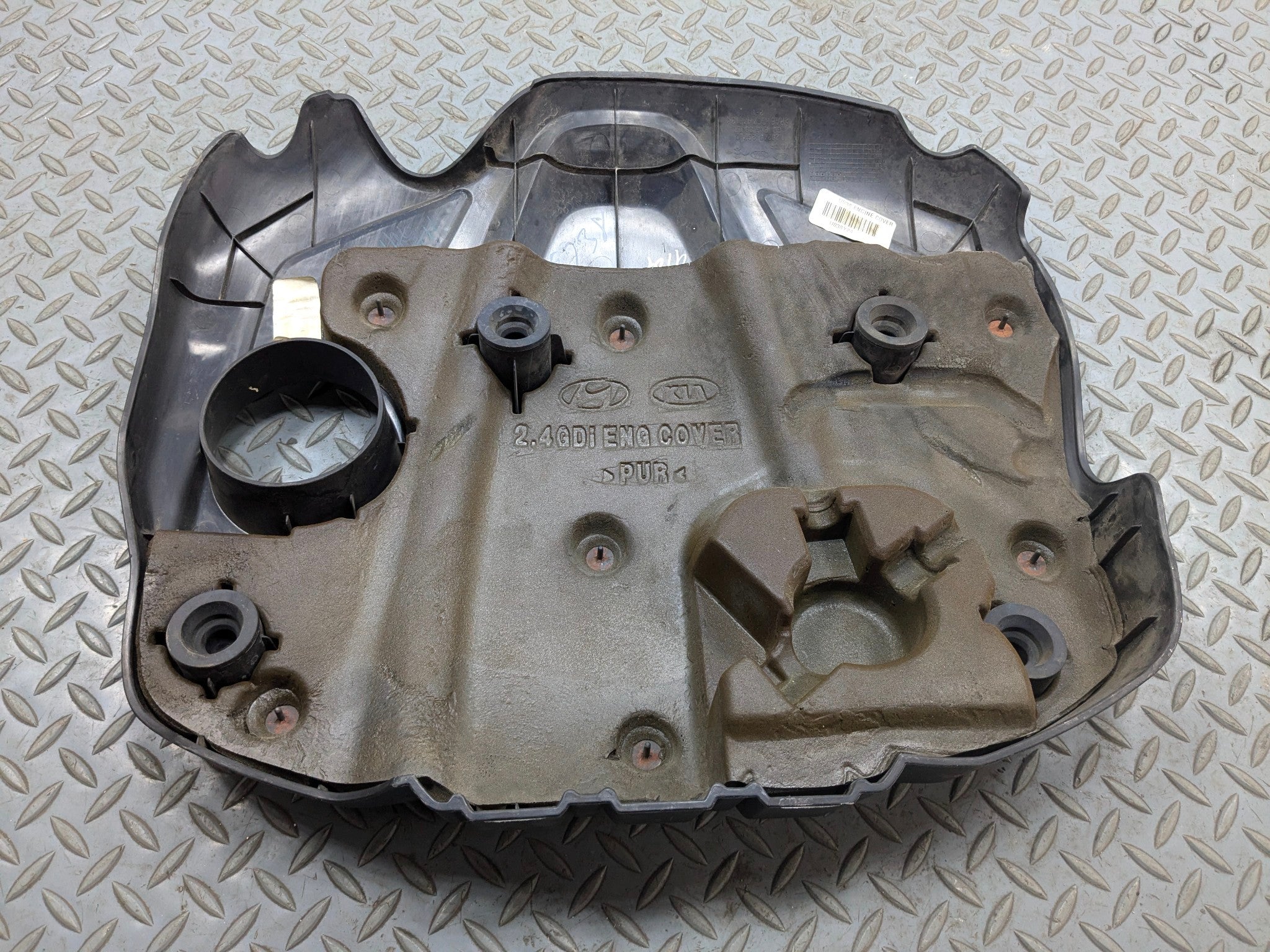 2011 - 2013 HYUNDAI SONATA OEM ENGINE COVER SHIELD LID PANEL BLACK 2.4L