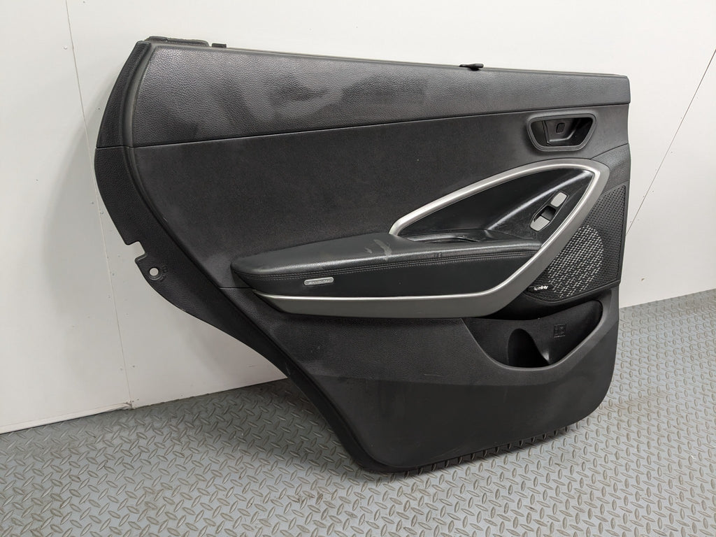 2013 - 2016 HYUNDAI SANTA FE OEM DOOR TRIM PANEL REAR LEFT DRIVER SIDE