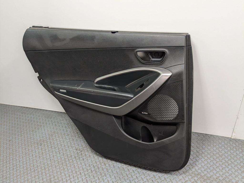 2013 - 2016 HYUNDAI SANTA FE OEM DOOR TRIM PANEL REAR LEFT DRIVER SIDE