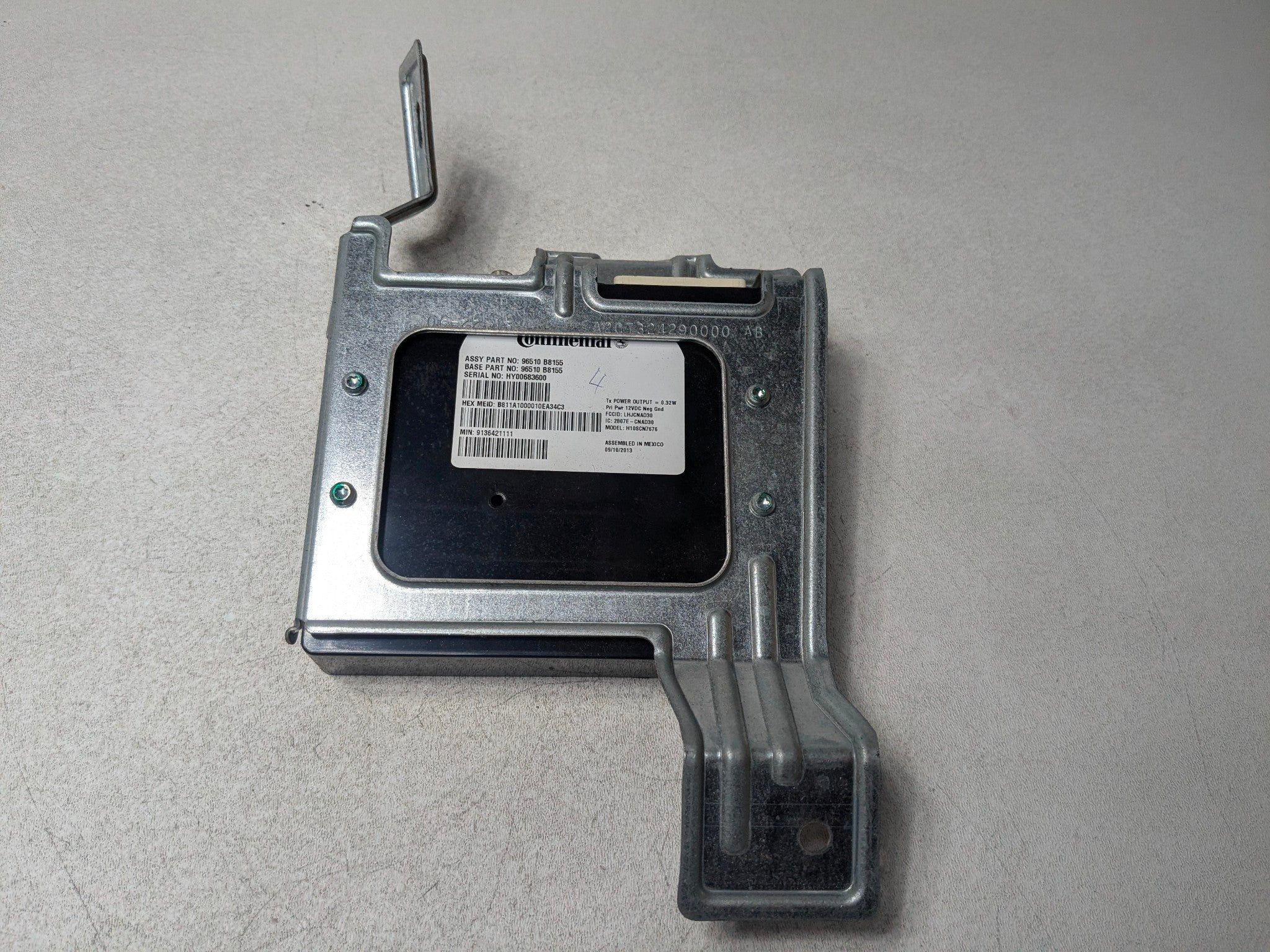 2013 - 2016 HYUNDAI SANTA FE OEM TELEMATICS COMMUNICATION CONTROL MODULE UNIT