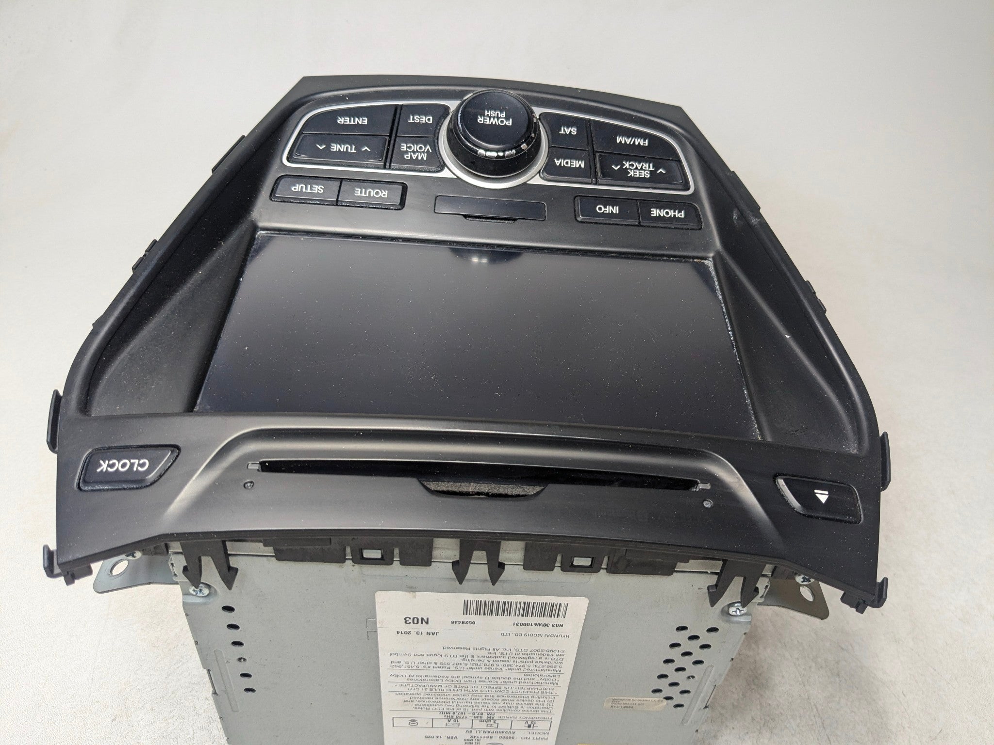 2013 - 2016 HYUNDAI SANTA FE OEM NAVIGATION INFO GPS TOUCH SCREEN CD RADIO
