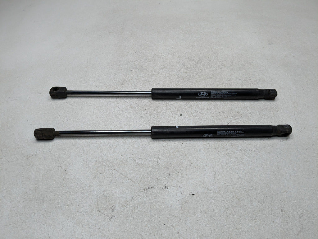 13 - 2016 HYUNDAI SANTA FE OEM HOOD SHOCK STRUT SET OF TWO FRONT LEFT AND RIGHT