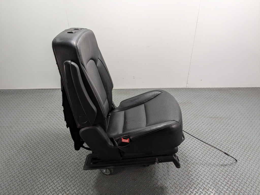 2013 - 2016 HYUNDAI SANTA FE OEM SEAT ASSEMBLY BLACK LEATHER FRONT LEFT DRIVER