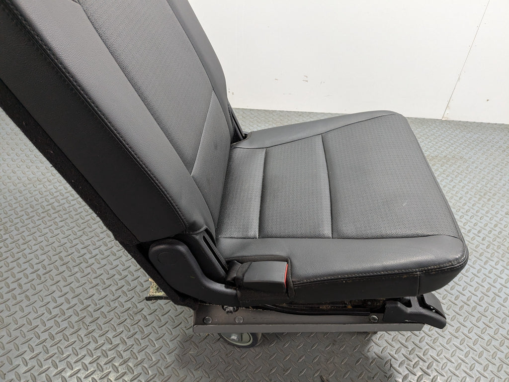13 - 16 HYUNDAI SANTA FE OEM REAR LEFT SIDE 3RD ROW SEAT ASSEMBLY BLACK LEATHER