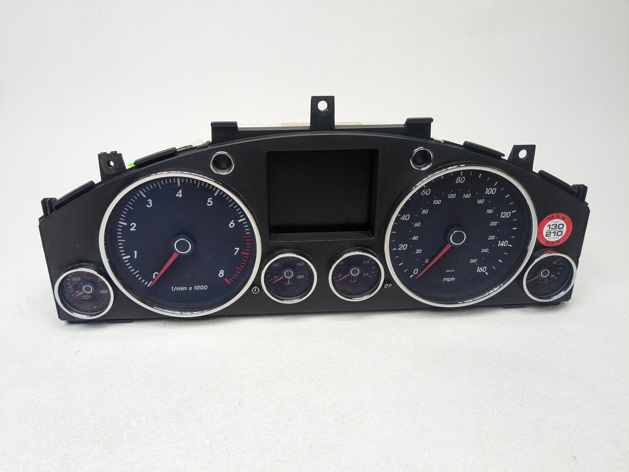 04 - 10 VOLKSWAGEN TOUAREG OEM SPEEDOMETER DASH PANEL INSTRUMENT CLUSTER GAUGES