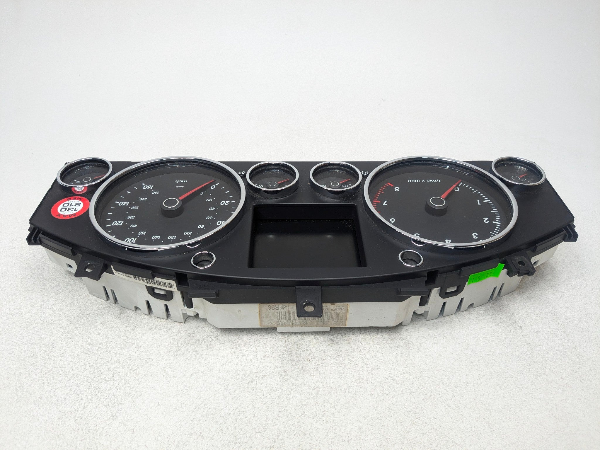 04 - 10 VOLKSWAGEN TOUAREG OEM SPEEDOMETER DASH PANEL INSTRUMENT CLUSTER GAUGES