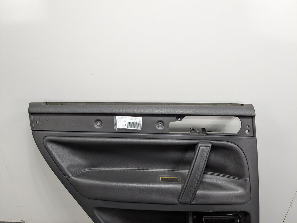 04 - 10 VOLKSWAGEN TOUAREG OEM INTERIOR DOOR TRIM PANEL REAR LEFT DRIVER SIDE