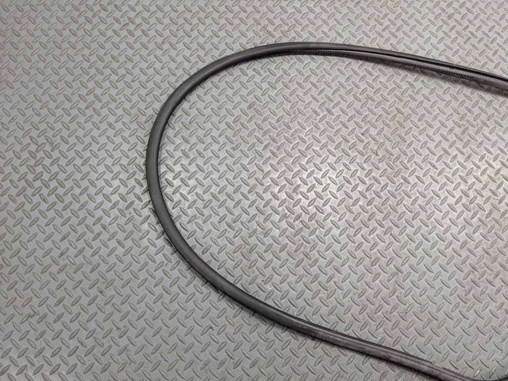 04-10 VOLKSWAGEN TOUAREG OEM DOOR SEAL WEATHER STRIPPING RUBBER FRONT LEFT SIDE