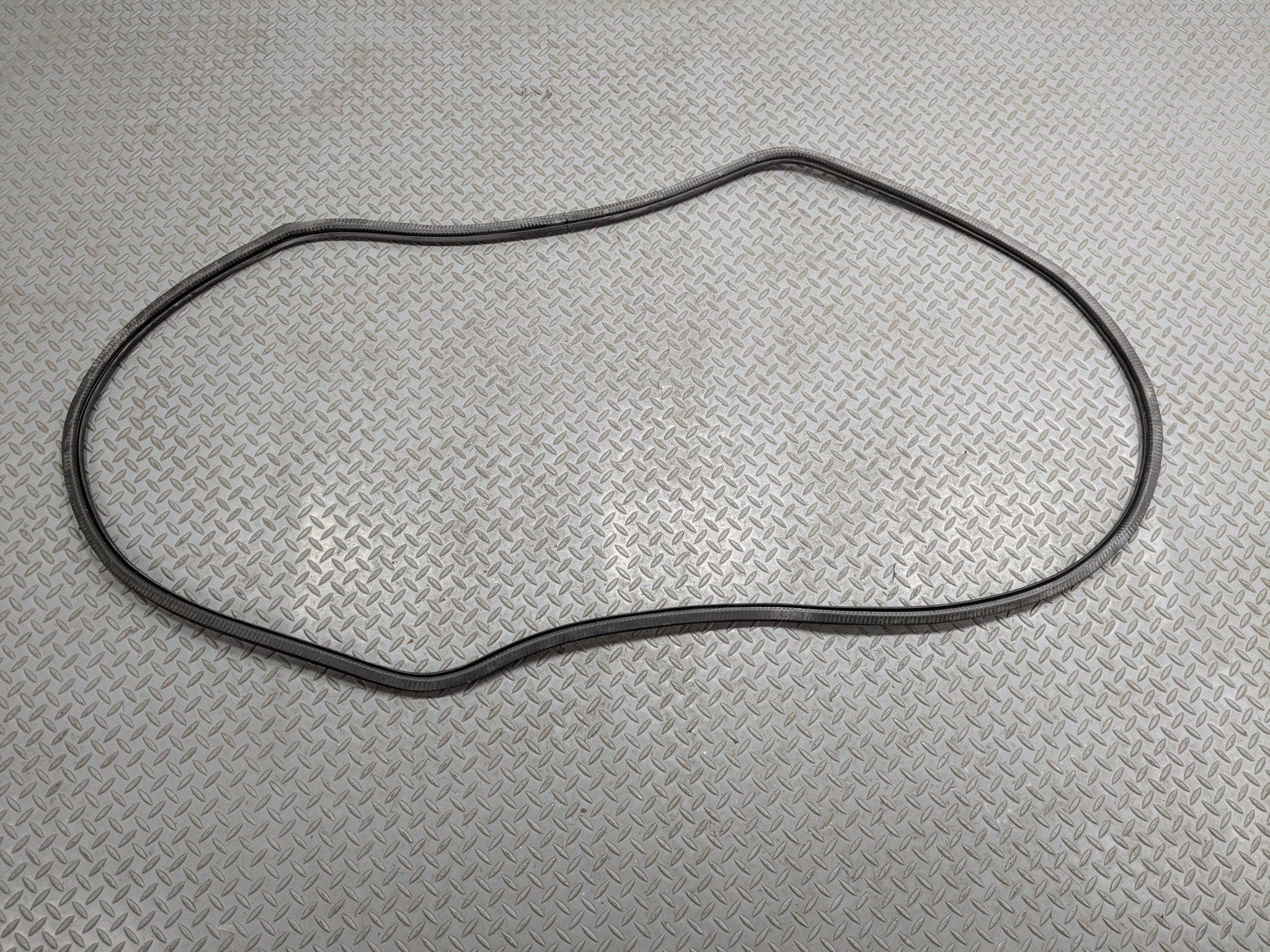 04-10 VOLKSWAGEN TOUAREG OEM DOOR SEAL WEATHER STRIPPING RUBBER FRONT LEFT SIDE