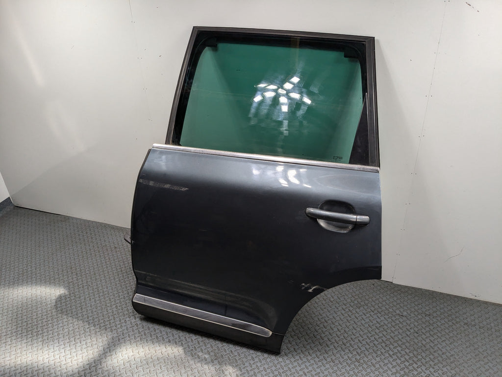 04 - 10 VOLKSWAGEN TOUAREG OEM DOOR SHELL PANEL GLASS ASSEMBLY REAR LEFT SIDE