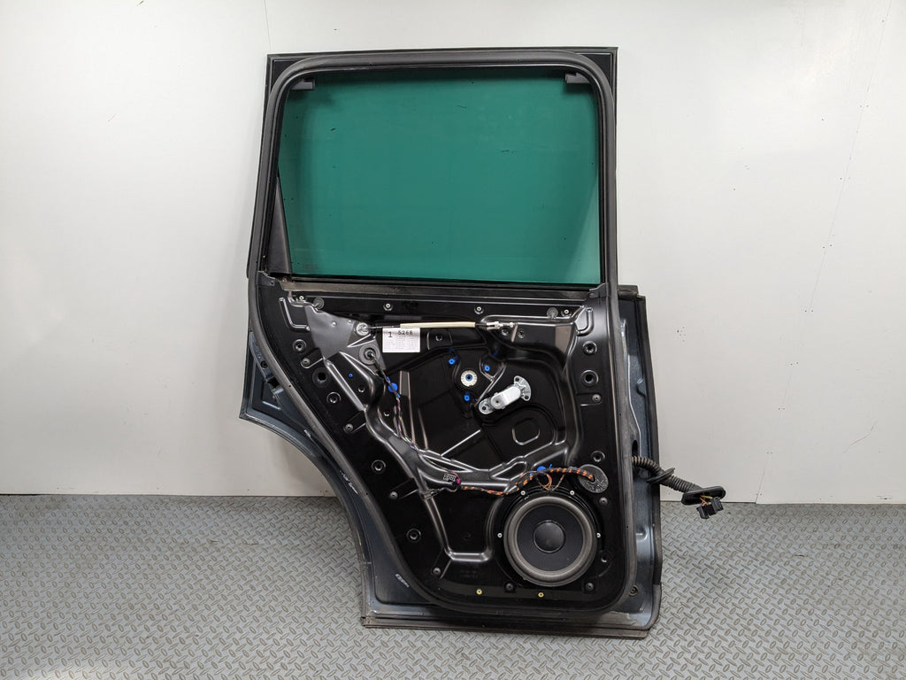 04 - 10 VOLKSWAGEN TOUAREG OEM DOOR SHELL PANEL GLASS ASSEMBLY REAR LEFT SIDE
