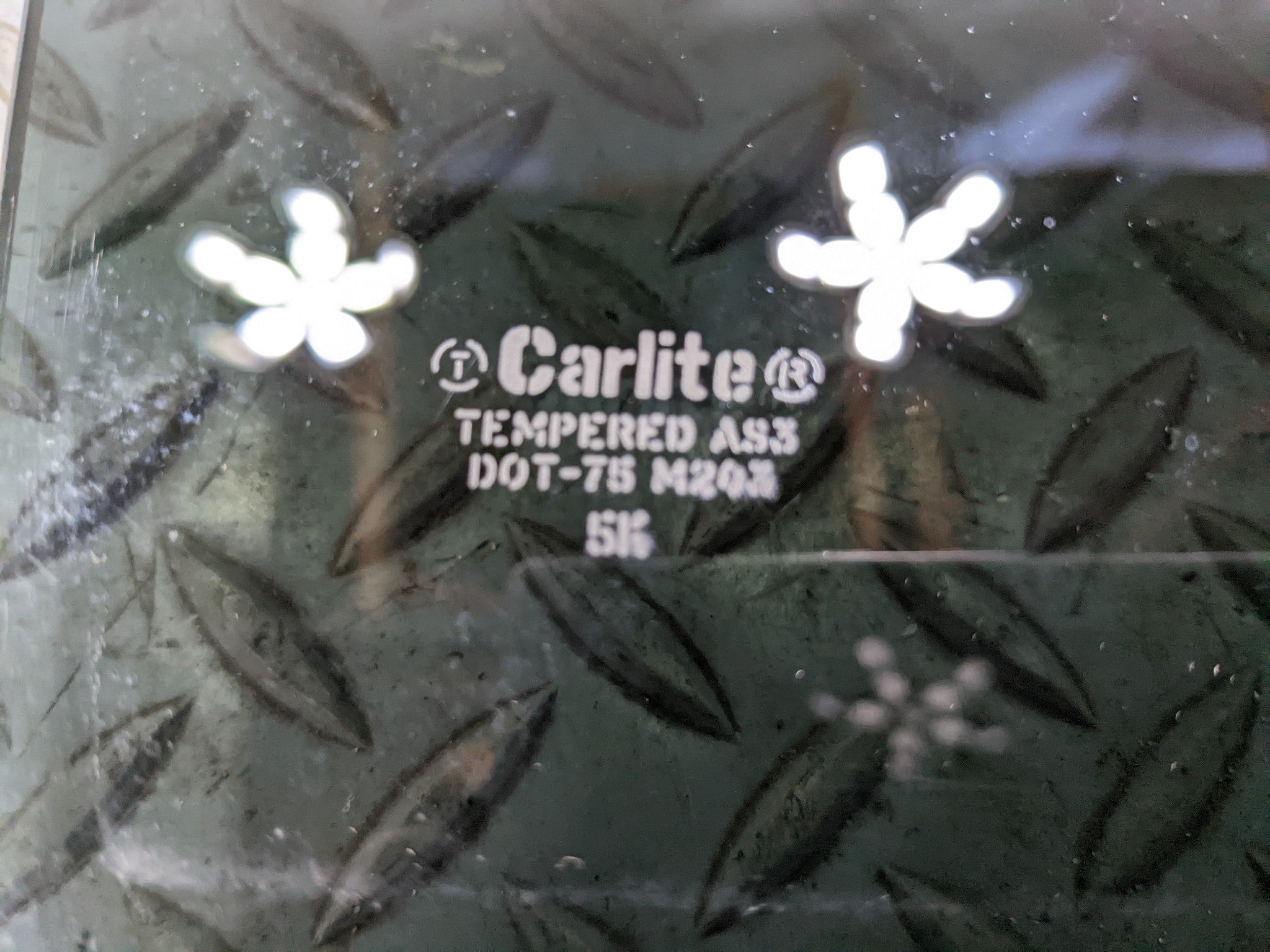 2006 - 2010 FORD EXPLORER OEM WINDOW TINTED GLASS DOOR REAR RIGHT PASSENGER SIDE